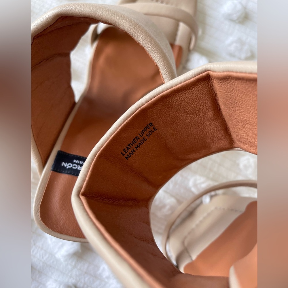 Anthropologie Angel Alarcón Slide Sandal Heels - Picture 5 of 8
